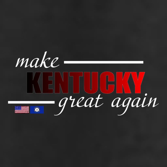 Make Kentucky Great Again 7 Panel Mesh Trucker Snapback Hat