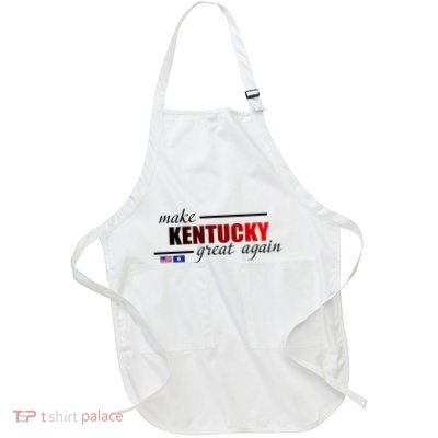 Make Kentucky Great Again Full-Length Apron With Pockets