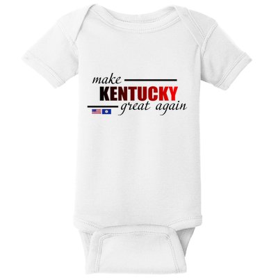 Make Kentucky Great Again Baby Bodysuit