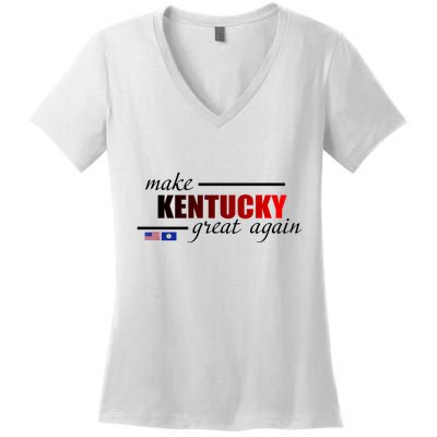 Make Kentucky Great Again Women's V-Neck T-Shirt