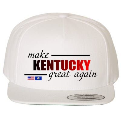 Make Kentucky Great Again Wool Snapback Cap