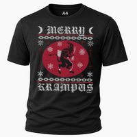 Merry Krampus. Goth Christmas Ugly Sweater. Krampus Xmas Performance Shirt