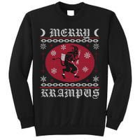 Merry Krampus. Goth Christmas Ugly Sweater. Krampus Xmas Sweatshirt