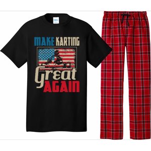 Make Karting Great Again Go Kart Racing Racer Karting Pajama Set