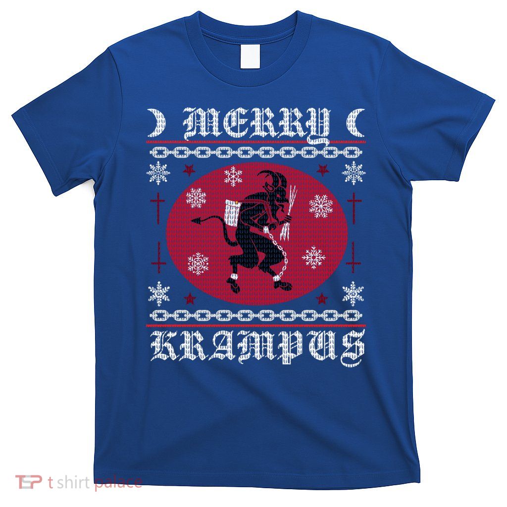 Merry Krampus Goth Christmas Ugly Sweater Krampus Xmas Great Gift T-Shirt