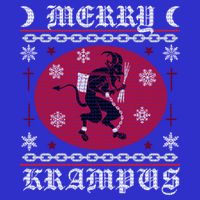 Merry Krampus Goth Christmas Ugly Sweater Krampus Xmas Great Gift Sustainable Beanie