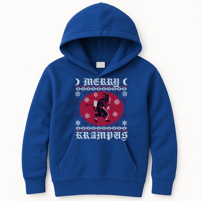 Merry Krampus Goth Christmas Ugly Sweater Krampus Xmas Great Gift Kids Hoodie