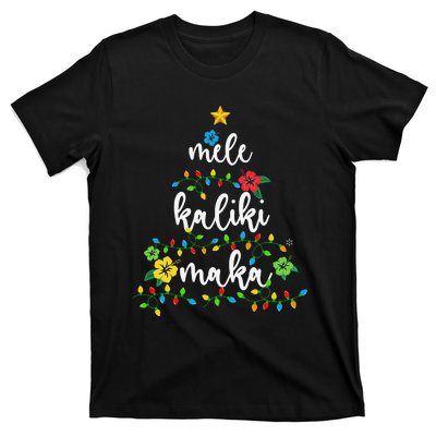 Mele Kalikimaka Hawaiian Merry Christmas Hawaii T-Shirt