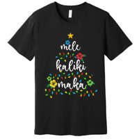 Mele Kalikimaka Hawaiian Merry Christmas Hawaii Premium T-Shirt