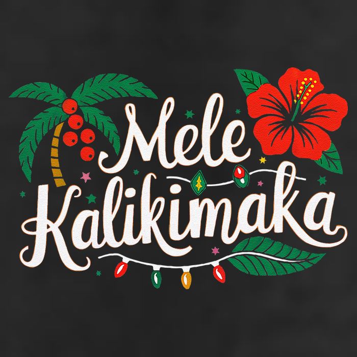 Mele Kalikimaka Hibiscus Palm Waikiki Big Island Christmas Hat