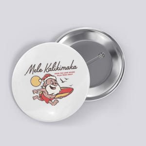 Mele Kalikimaka Hawaiian Christmas Mele Kalikimaka Button