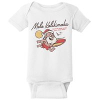 Mele Kalikimaka Hawaiian Christmas Mele Kalikimaka Baby Bodysuit
