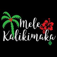 Mele Kalikimaka Hawaiian Merry Christmas Baby Bodysuit