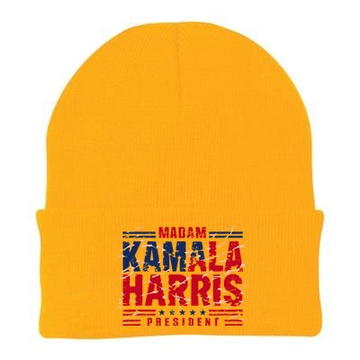 Madam Kamala Harris President Election 2024 Knit Cap Winter Beanie