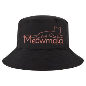 Meowmala Kamala Harris Cat Ladies 2024 Election Cool Comfort Performance Bucket Hat