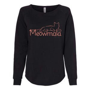 Meowmala Kamala Harris Cat Ladies 2024 Election Womens California Wash Sweatshirt