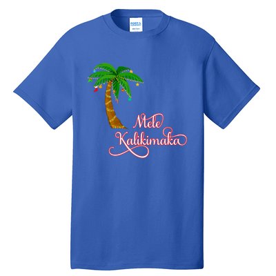 Mele Kalikimaka Hawaiian Christmas Gift Tall T-Shirt