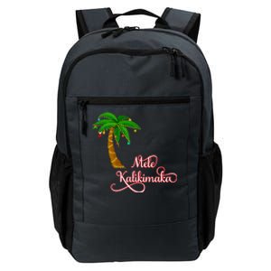 Mele Kalikimaka Hawaiian Christmas Gift Daily Commute Backpack