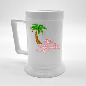 Mele Kalikimaka Hawaiian Christmas Gift Beer Stein