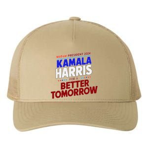 Madam Kamala Harris Vote For The Democratic Candidate 2024 Yupoong Adult 5-Panel Trucker Hat