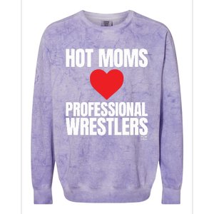 Maria Kanellis Hot Moms Love Professional Wrestlers Colorblast Crewneck Sweatshirt