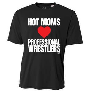 Maria Kanellis Hot Moms Love Professional Wrestlers Cooling Performance Crew T-Shirt