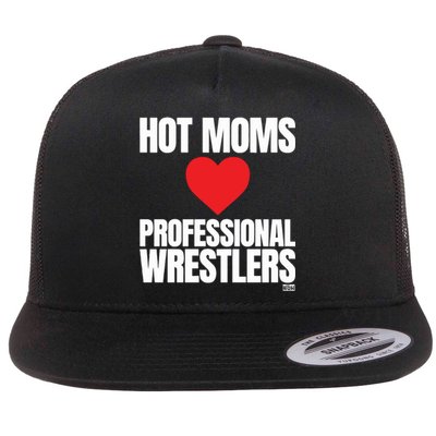 Maria Kanellis Hot Moms Love Professional Wrestlers Flat Bill Trucker Hat