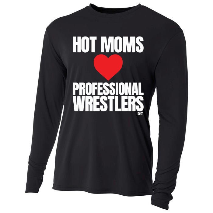 Maria Kanellis Hot Moms Love Professional Wrestlers Cooling Performance Long Sleeve Crew