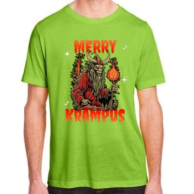 Merry Krampus Horror Ugly Christmas Gruss Vom Krampus Adult ChromaSoft Performance T-Shirt