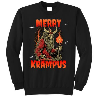 Merry Krampus Horror Ugly Christmas Gruss Vom Krampus Sweatshirt