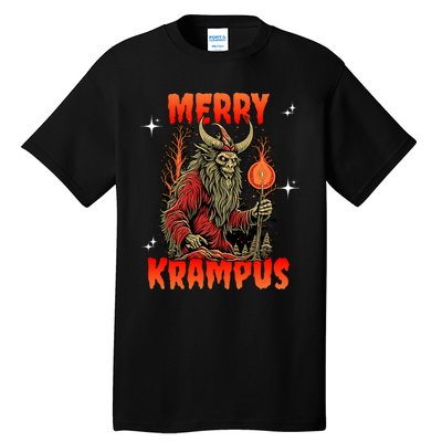 Merry Krampus Horror Ugly Christmas Gruss Vom Krampus Tall T-Shirt