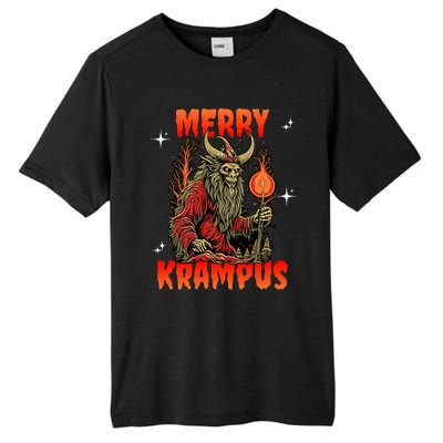 Merry Krampus Horror Ugly Christmas Gruss Vom Krampus Tall Fusion ChromaSoft Performance T-Shirt