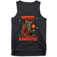 Merry Krampus Horror Ugly Christmas Gruss Vom Krampus Tank Top