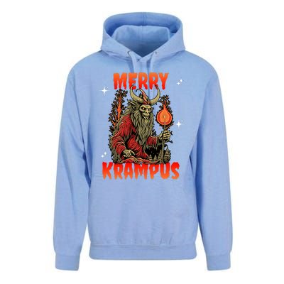 Merry Krampus Horror Ugly Christmas Gruss Vom Krampus Unisex Surf Hoodie