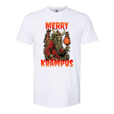 Merry Krampus Horror Ugly Christmas Gruss Vom Krampus Softstyle CVC T-Shirt