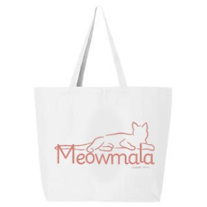 Meowmala Kamala Harris Cat Ladies 2024 Election Gift 25L Jumbo Tote