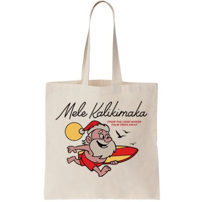 Mele Kalikimaka Hawaii Christmas Tote Bag