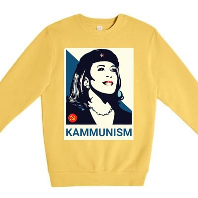 Mike Kalama Harris Kammunism Premium Crewneck Sweatshirt