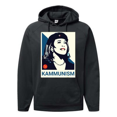 Mike Kalama Harris Kammunism Performance Fleece Hoodie