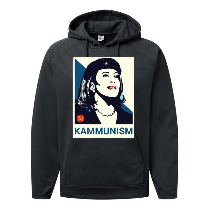 Mike Kalama Harris Kammunism Performance Fleece Hoodie