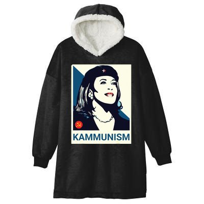 Mike Kalama Harris Kammunism Hooded Wearable Blanket