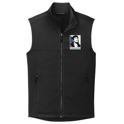 Mike Kalama Harris Kammunism Collective Smooth Fleece Vest