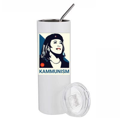 Mike Kalama Harris Kammunism Stainless Steel Tumbler