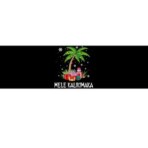 Mele Kalikimaka Hawaiian Christmas Palm Tree Family Pajamas Bumper Sticker