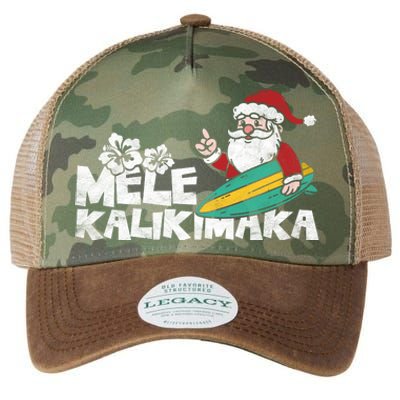 Mele Kalikimaka Hawaiian Christmas Legacy Tie Dye Trucker Hat