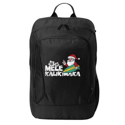 Mele Kalikimaka Hawaiian Christmas City Backpack