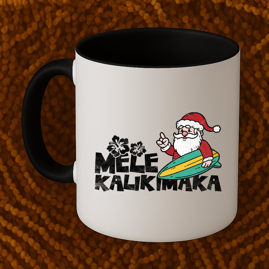 Mele Kalikimaka Hawaiian Christmas Mug