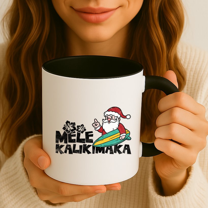 Mele Kalikimaka Hawaiian Christmas Mug