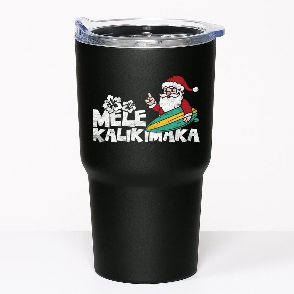 Mele Kalikimaka Hawaiian Christmas Tumbler