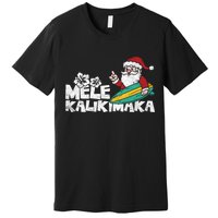 Mele Kalikimaka Hawaiian Christmas Premium T-Shirt